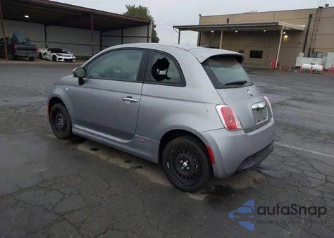 2017 Fiat 500E Battery Electric from USA, damaged, VIN 3C3CFFGE2HT586106